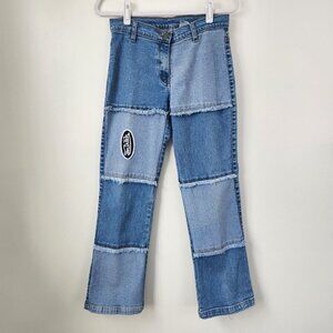 Vintage Von Dutch Patchwork Jeans Size Junior 5/6